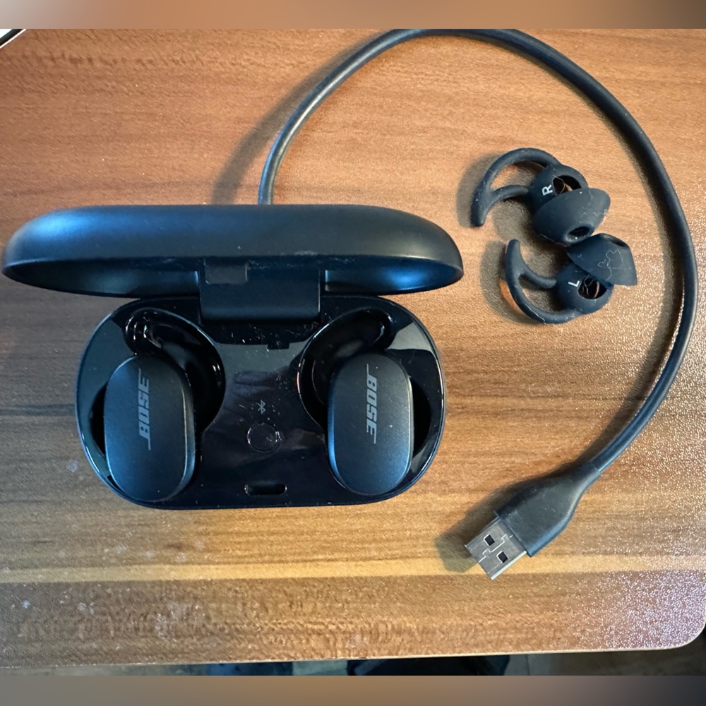 Bose Quiet-comfort noise, canceling earbuds